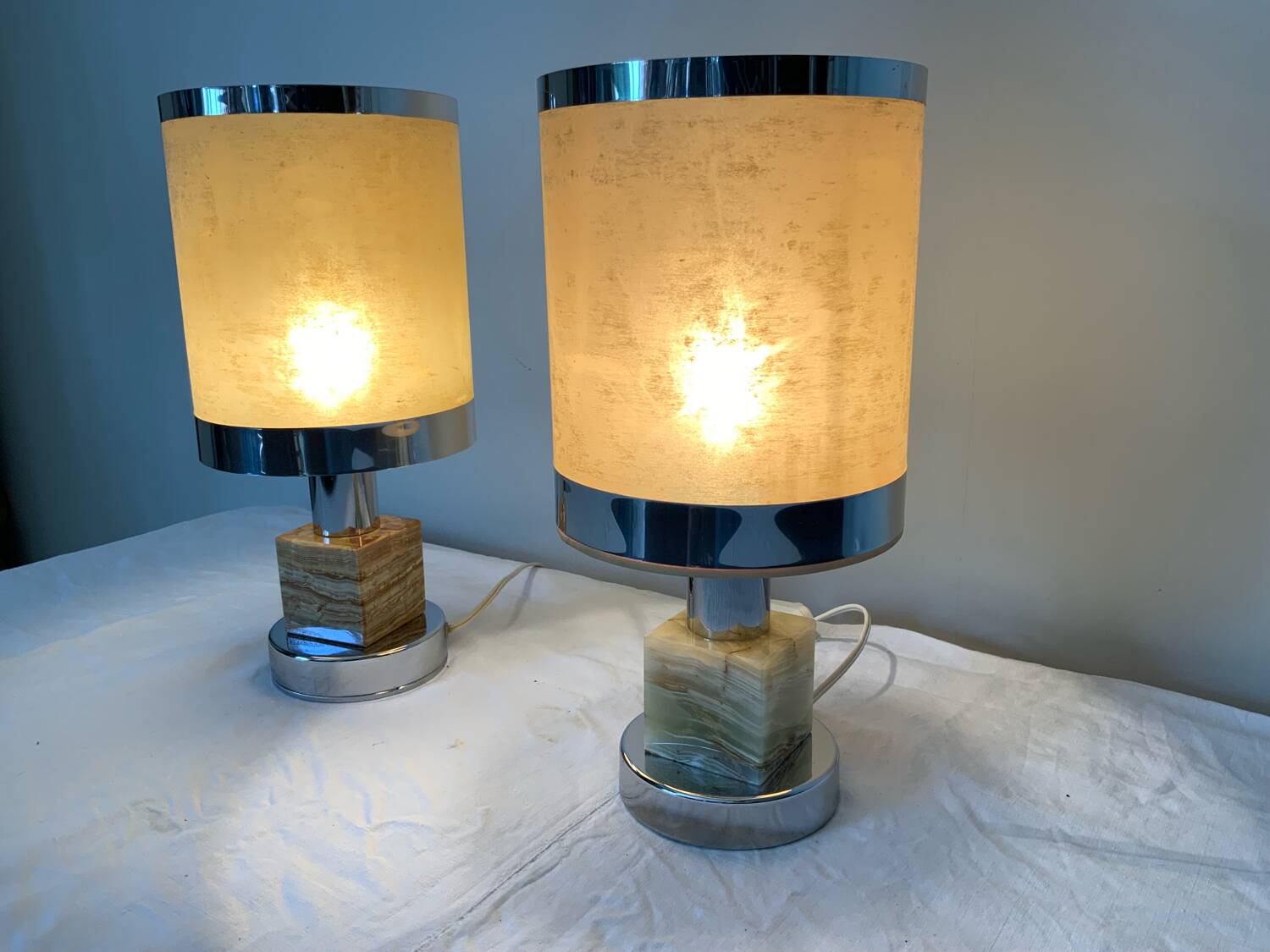Pair of 70 lamps