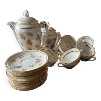 Limoge porcelain coffee service