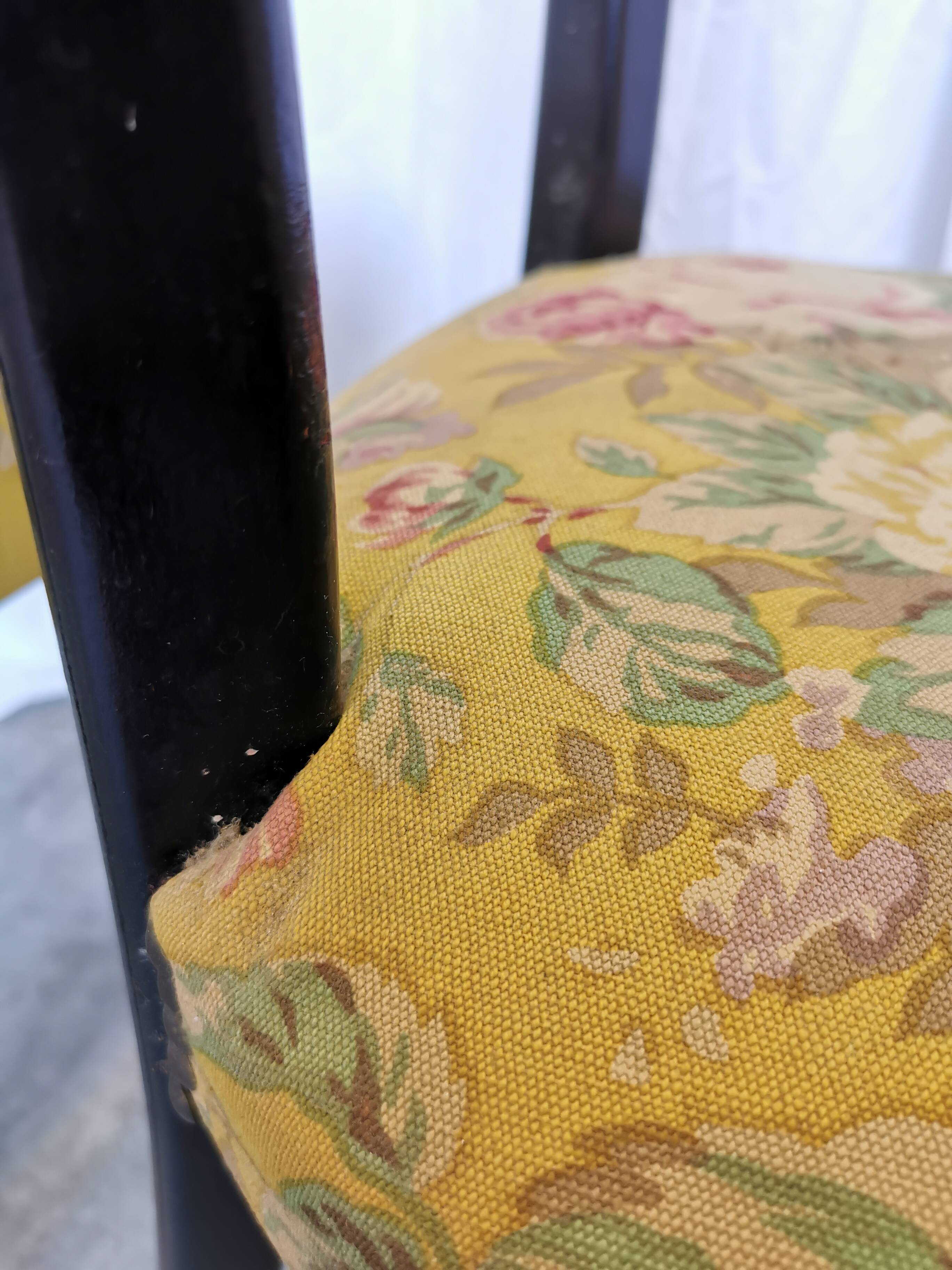 Vintage Paolo Buffa Chiavari Chairs: Mid-Century Modern Ladder Back Dining