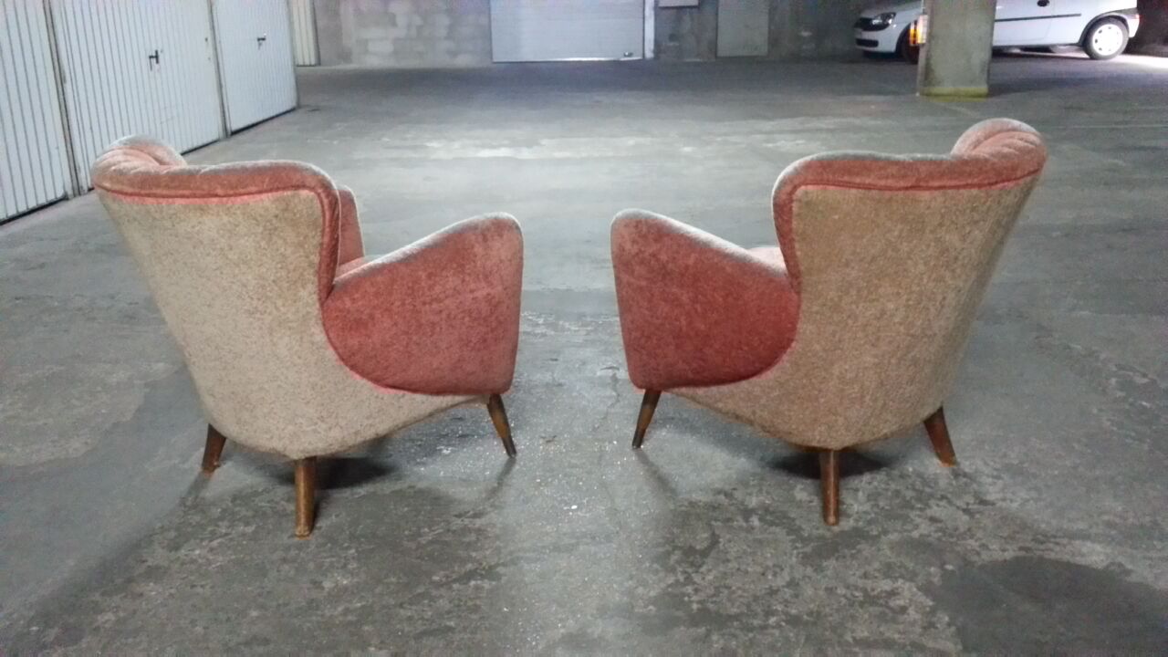 1/2 50 60 Guglielmo Ulrich vintage years club Chair