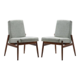 Paire de fauteuils type 300-227 celia