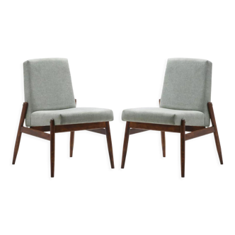 Paire de fauteuils type 300-227 celia