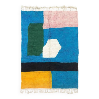 Tapis azilal fait main traditionnelle taille 150 x 250 cm
