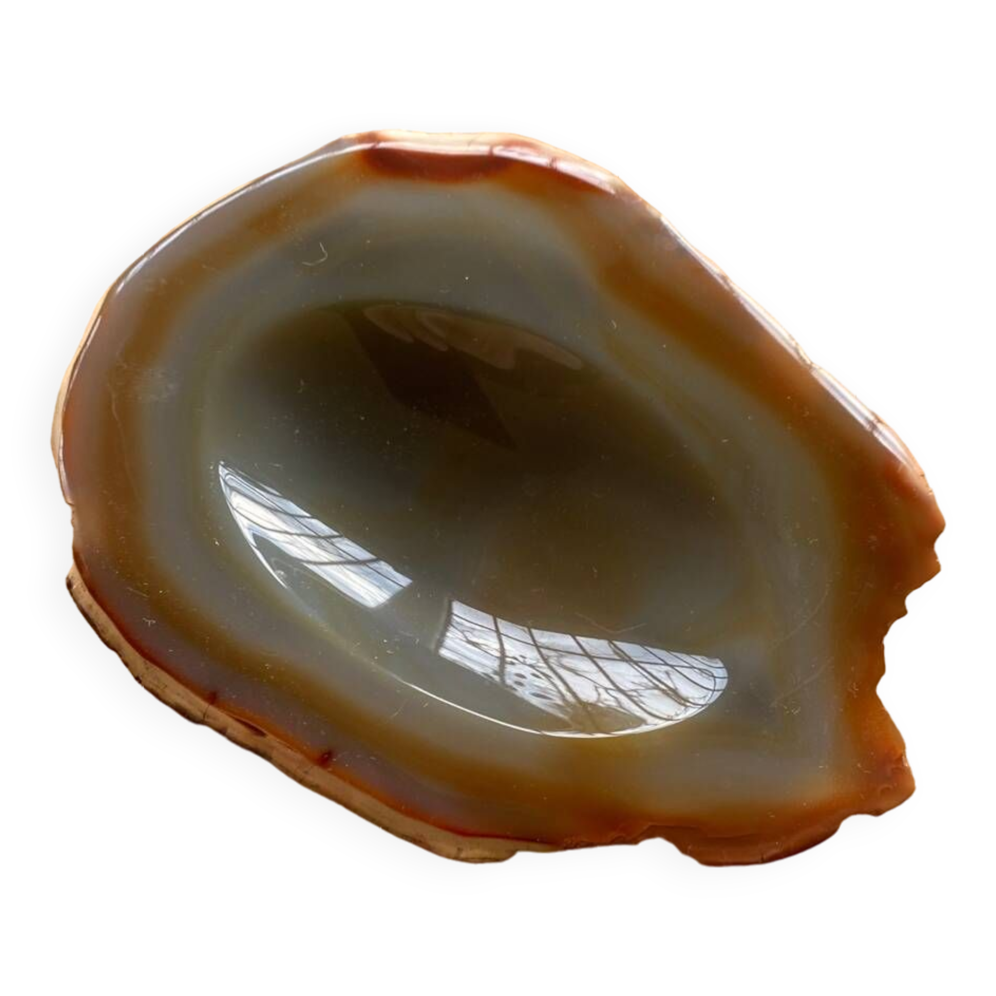 Agate ashtray