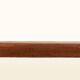 French Extra long solid elm wooden monastery bench, ca. 1850