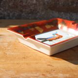 Cendrier / vide-poche Limoges peint à la main – Harambure Réillé