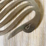 Silver metal triflies