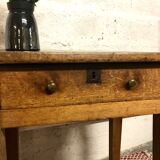 Small farmhouse table with drawer