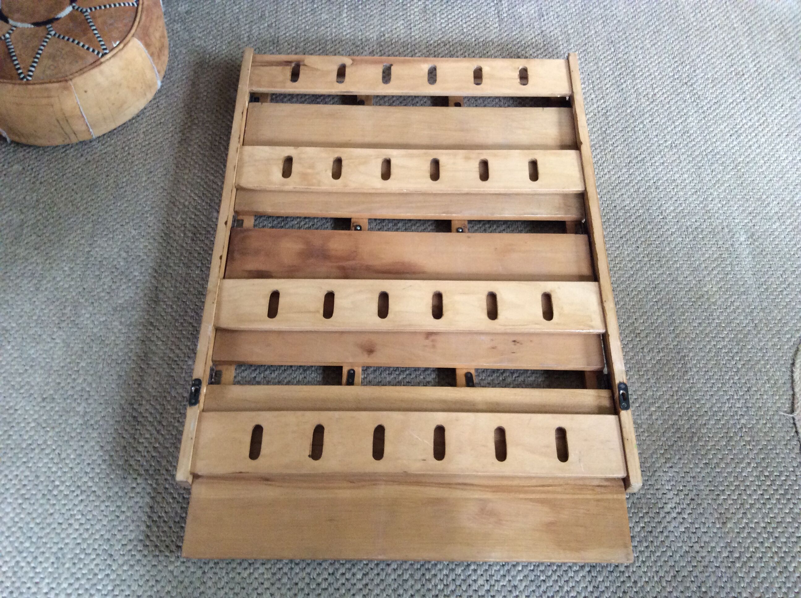 Wooden shelf