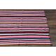 Tapis vintage turc Oushak fait main en laine et coton, années 1970