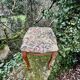 Large antique footrest in the Louis XV style.