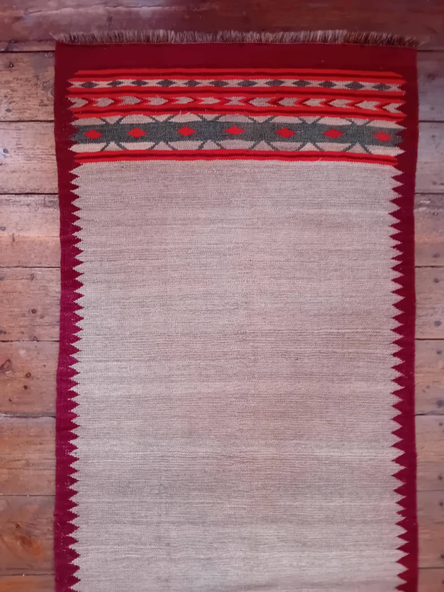 Handmade Anatolian Hallway Kilim 285x96cm