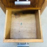 Art Deco bedside table, wood, end table