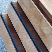 Vintage Gérard Guermonprez chest of drawers with 3 compass feet from the 50s