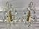 Pair of Wall Lamp Bronze And Crystal 1 Light