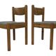 Vintage set of four Pinewood dining chairs Denmark