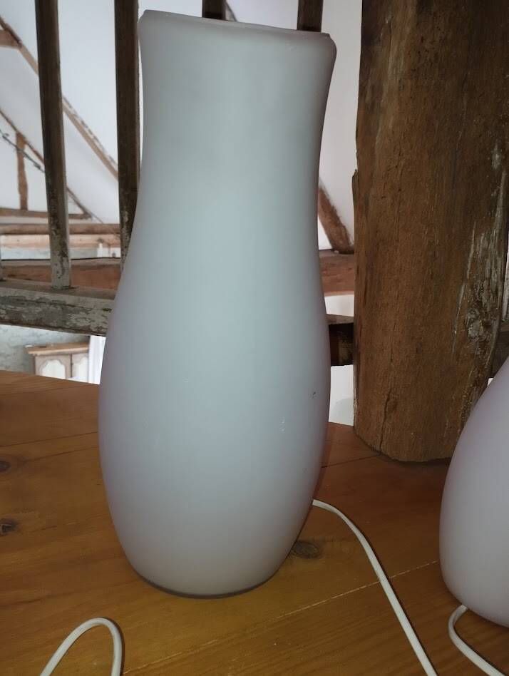 Trio de lampes mylomit – usage extérieur – blanc & rouge – design