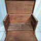 Ancien coffre en bois sculpté oriental