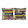 Set of 2 vintage kilim cushion covers 48x48 cm