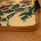 Vintage anemon flowers tray