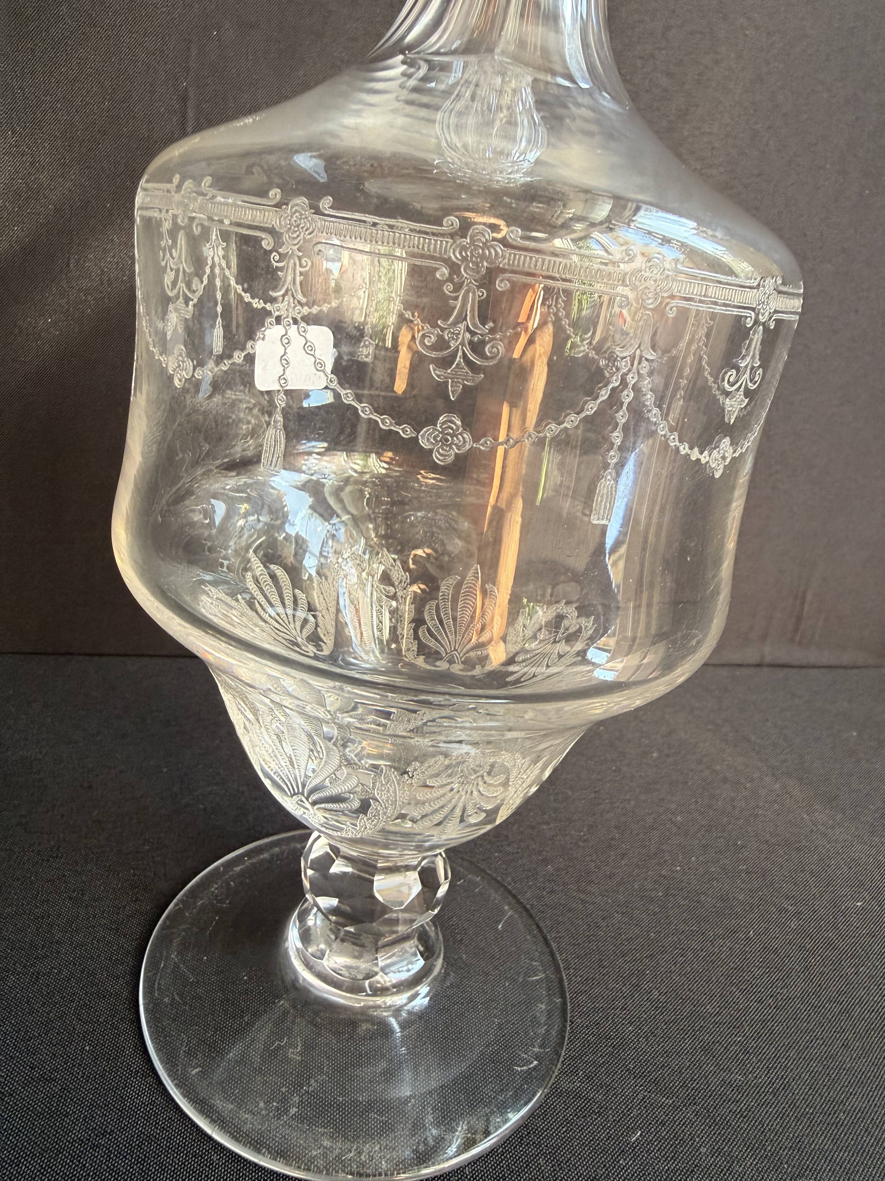 Carafe à vin Saint Louis service Anvers