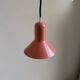 Vintage mini Jeka Metaltryk pendant - Salmon color - Danish design lamp