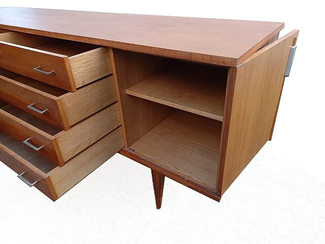 1950s solid wood sideboard