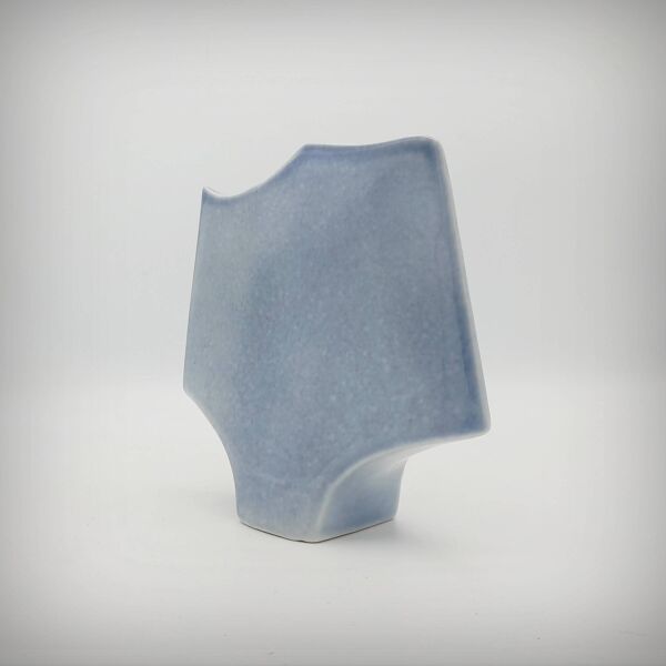 Vase sculptural par Solange Garotte et Bernard Prigent pour Virebent, 1975