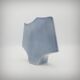 Sculptural vase by Solange Garotte and Bernard Prigent for Virebent, 1975