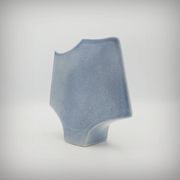 Sculptural vase by Solange Garotte and Bernard Prigent for Virebent, 1975