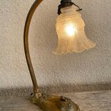 Art Nouveau art deco desk lamp