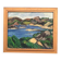 Original Swedish Oil on Canvas - "Lake" by Kersti Flyckt - Signed - Vintage and Framed - 79 × 66 cm (31.1 in × 26 in)