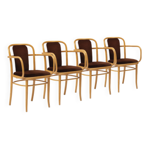 Ensemble de 4 chaises - velours