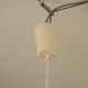 French Vintage Retro Ceiling Light (1960s/70s) Amber Bubble Glass Shade 5115