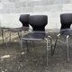 Lot de 4 chaises vintage Flototto