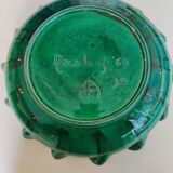 Cup of green ceramic Accolay