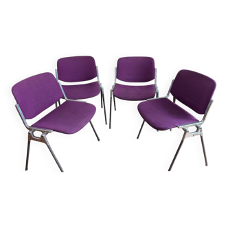 Lot 4 chaises Castelli Dsc 106