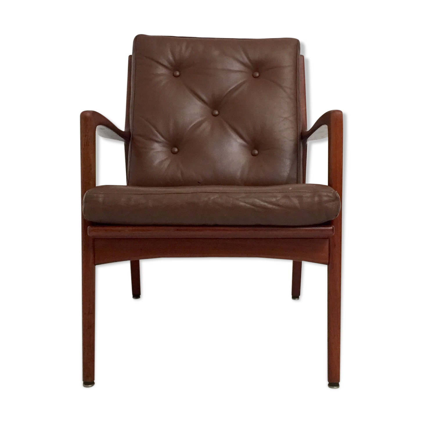 Mid-Century Easy Chair designed by Karl-Erik Ekselius for JOC Vetlanda