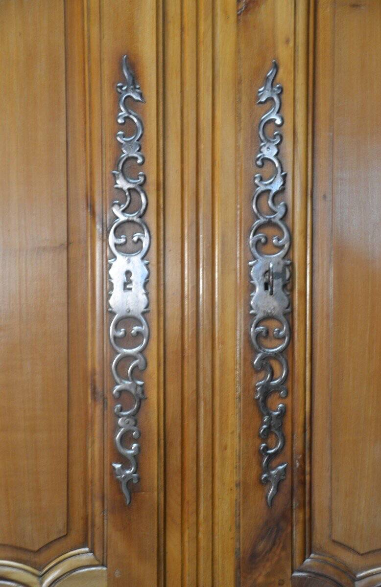 Two-Body Cherrywood Buffet, Perche Region, 19th Century