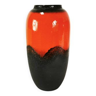 Grand vase en céramique Scheurich, Fat Lava, Allemagne, années 1960