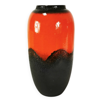 Grand vase en céramique Scheurich, Fat Lava, Allemagne, années 1960