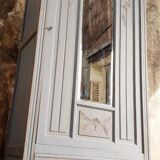 Art-deco style glazed cabinet