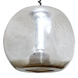 Spherical suspended glass and chrome 1970 s
