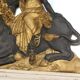 Extraordinary trumeau with bas-relief (circa 1800)