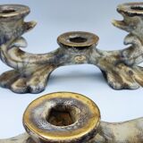 Pair of U Keramik candlesticks