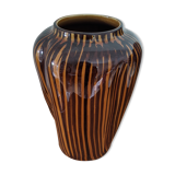 Vase Sarreguemines domino