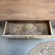 Large patinated farmhouse coffee table