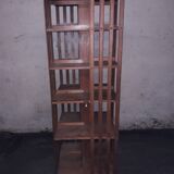 High mahogany revolving library