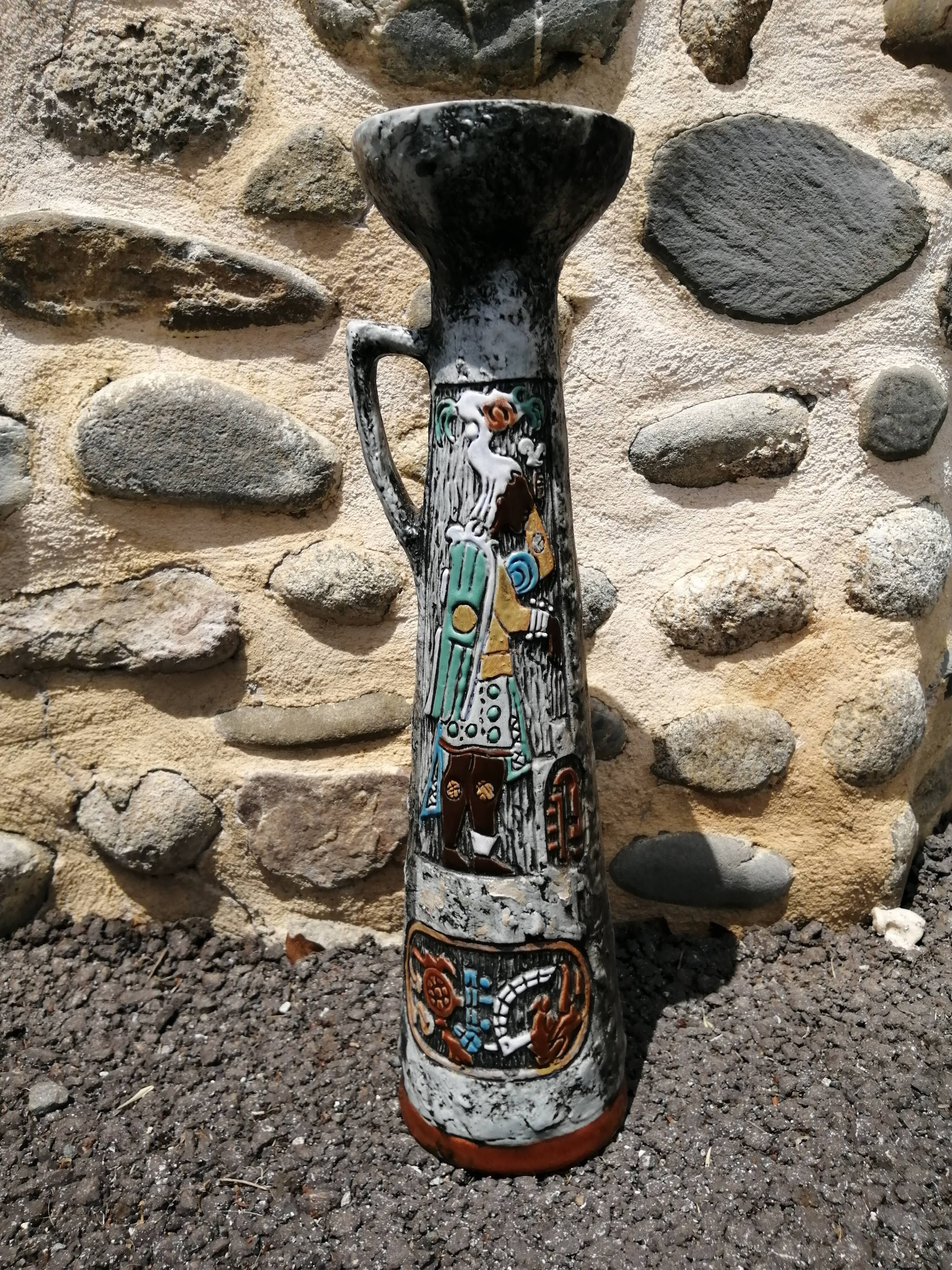 Vase by Aldo Londi for Bitossi Italy