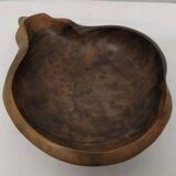 Vintage Shell Shape Wooden Fruit Basket